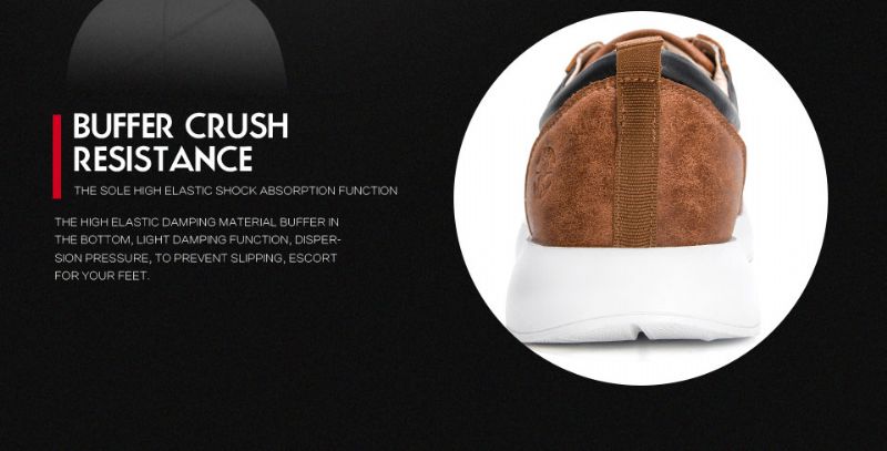 Joe Heren Klassieke Sneaker - Bruin
