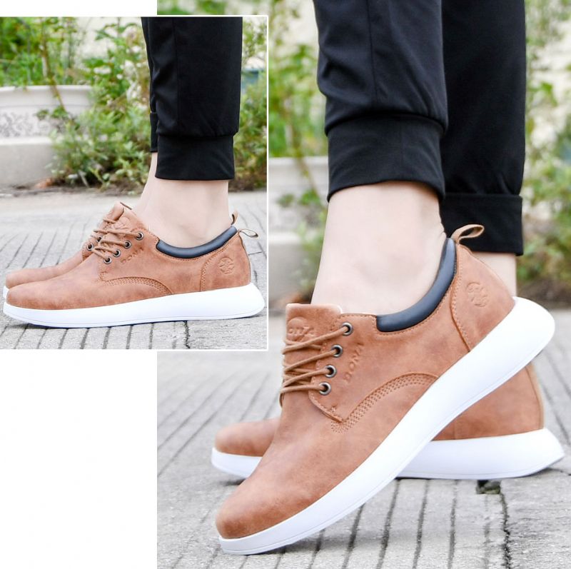 Joe Heren Klassieke Sneaker - Bruin