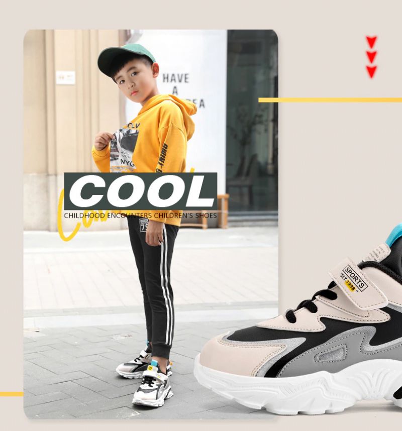 Joel Jongens Fashion Sneaker - Grijs