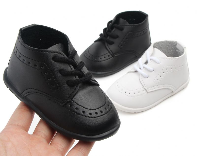 Jonas Unisex Platte Schoenen Voor Kinderen - Zwart