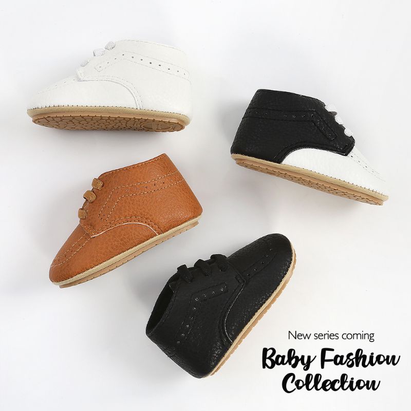 Jonas Unisex Platte Schoenen Voor Kinderen - Zwart