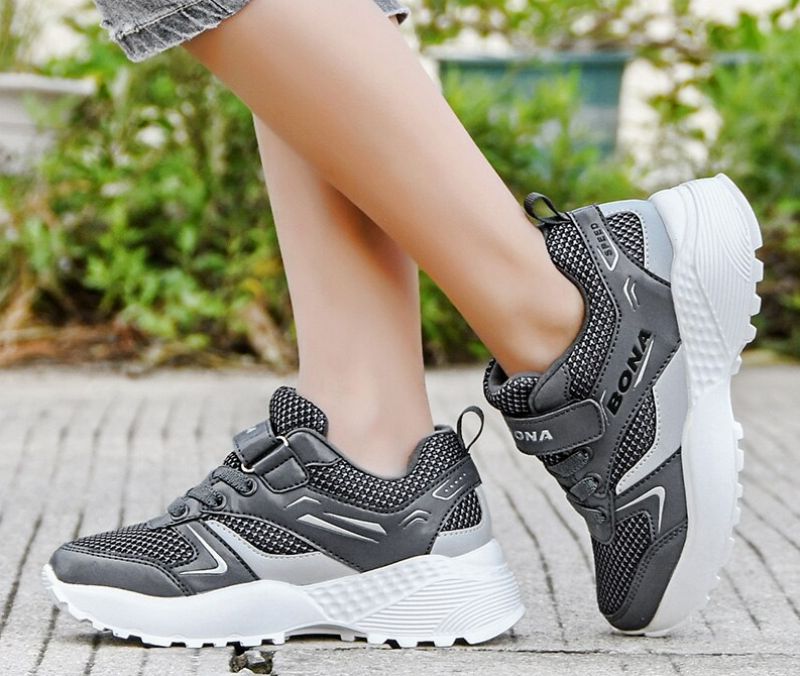Jonathan Jongens Casual Sneakers - Zwart