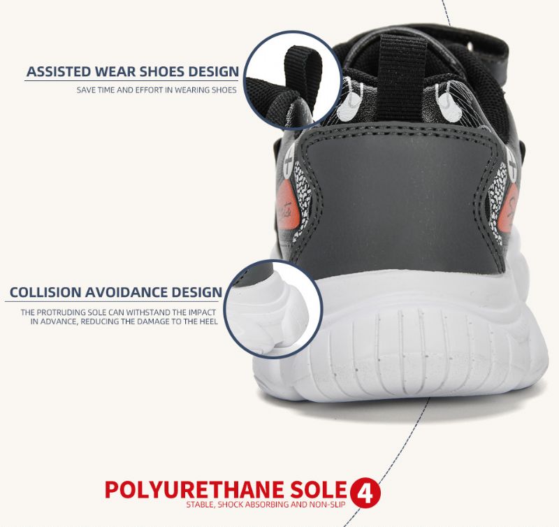 Jordan Modieuze Sneakers Voor Jongens - Zwart