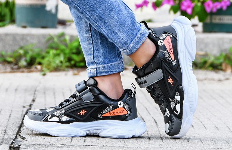 Jordan Modieuze Sneakers Voor Jongens - Zwart