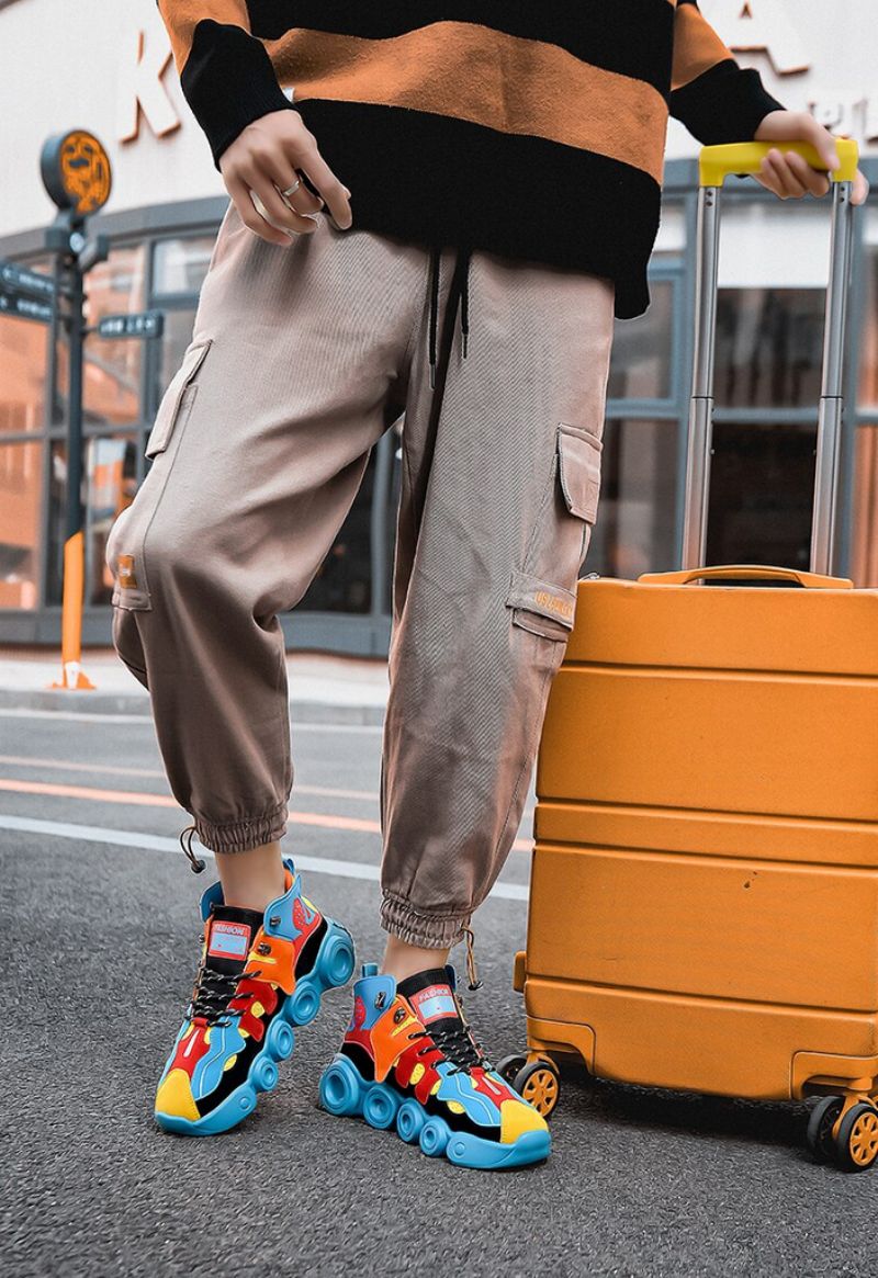 Jordy Heren Basketbalschoenen - Paars