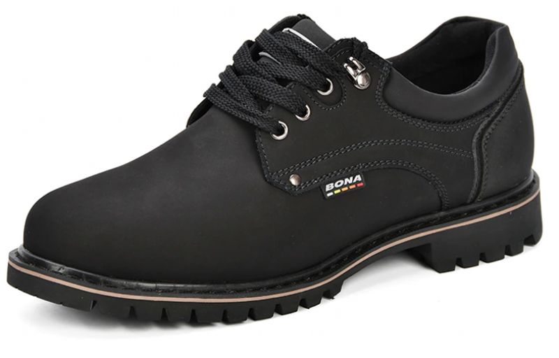 Josan Heren Casual Oxfords - Zwart