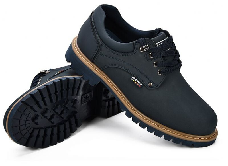 Josan Heren Casual Oxfords - Zwart