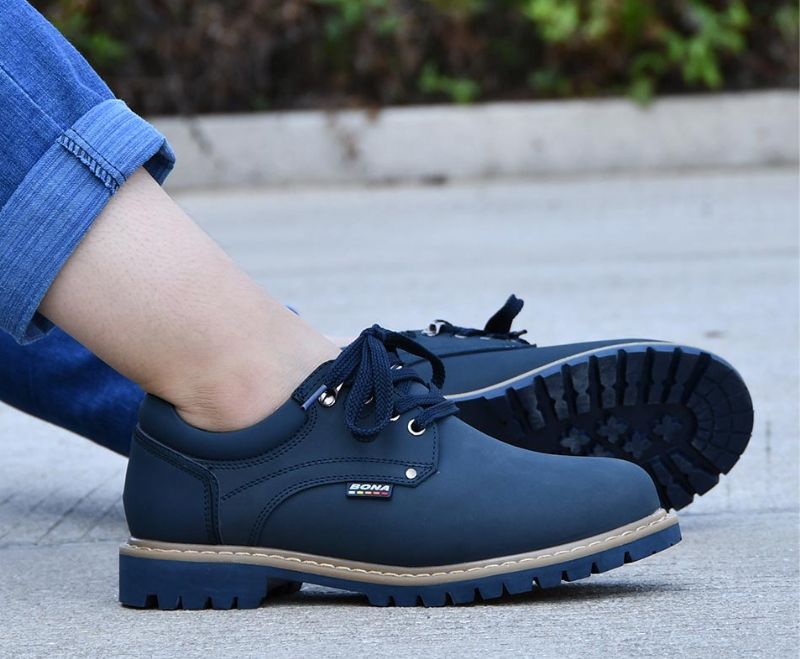 Josan Heren Casual Oxfords - Zwart