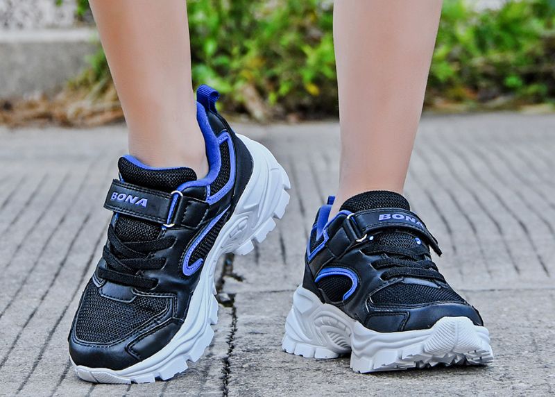 Jose Jongens Casual Sneakers - Zwart
