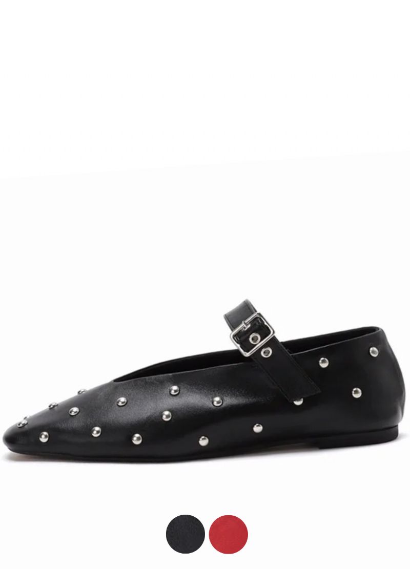 Josefa Dames Gesp Band Platte Schoenen