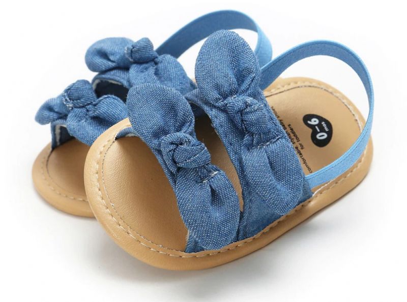 Josna Babymeisjes Sandaalen - Hemelsblauw
