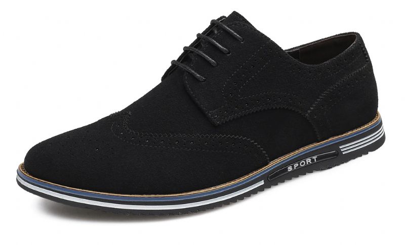 Jouls Heren Loafers Casual Schoenen - Zwart