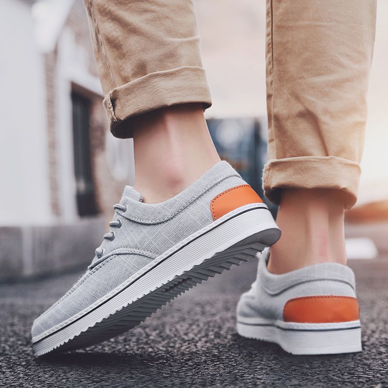 Jover Heren Casual Sneakers - Grijs