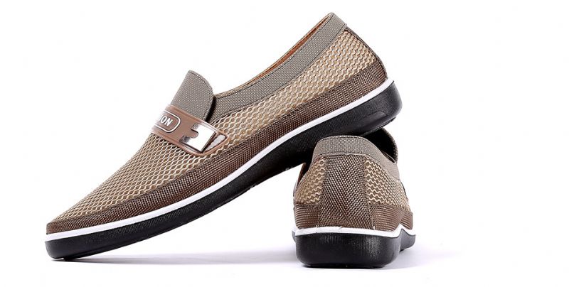 Juan Heren Mocassin - Kaki
