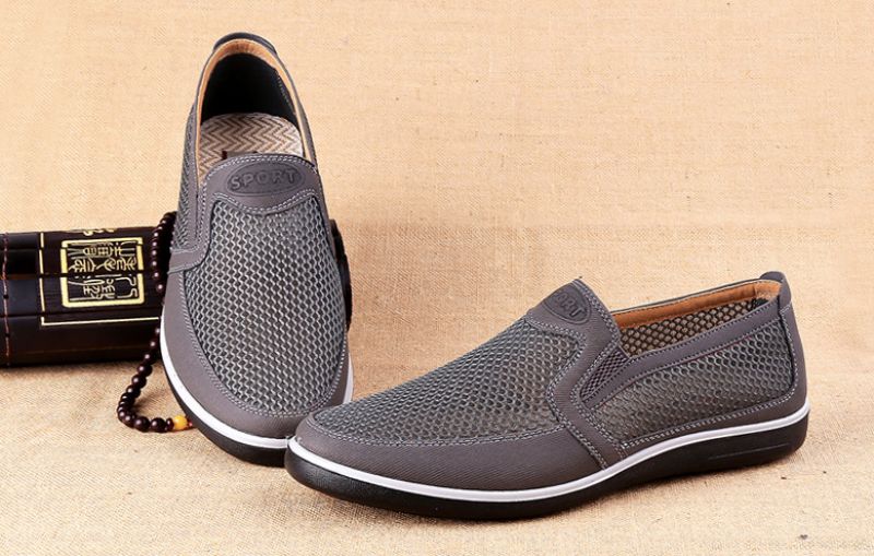 Juan Heren Mocassin - Kaki
