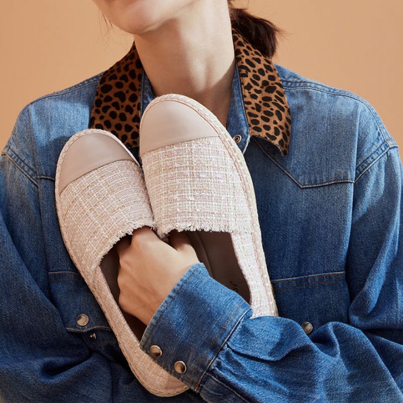 Juana Espadrille Schoenen Voor Dames - Beige
