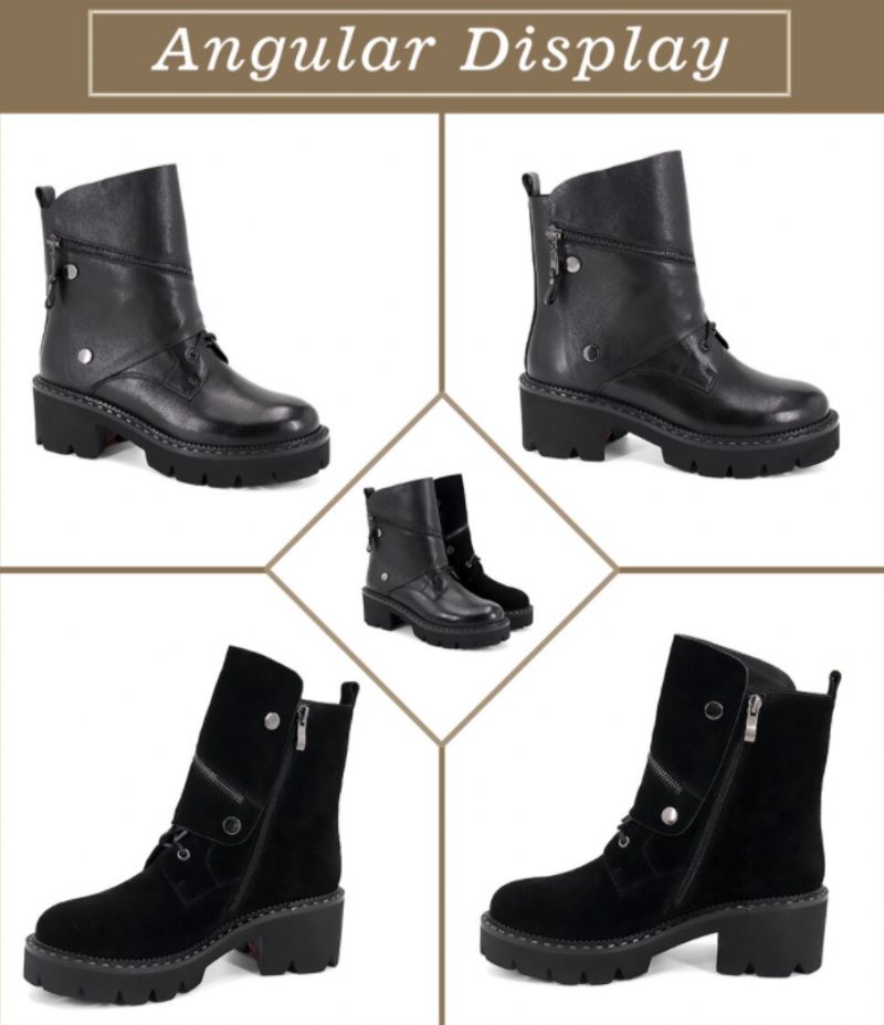Juanita Boots Enkelhoogte - Korte pluche