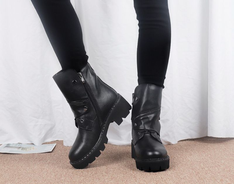 Juanita Boots Enkelhoogte - Korte pluche
