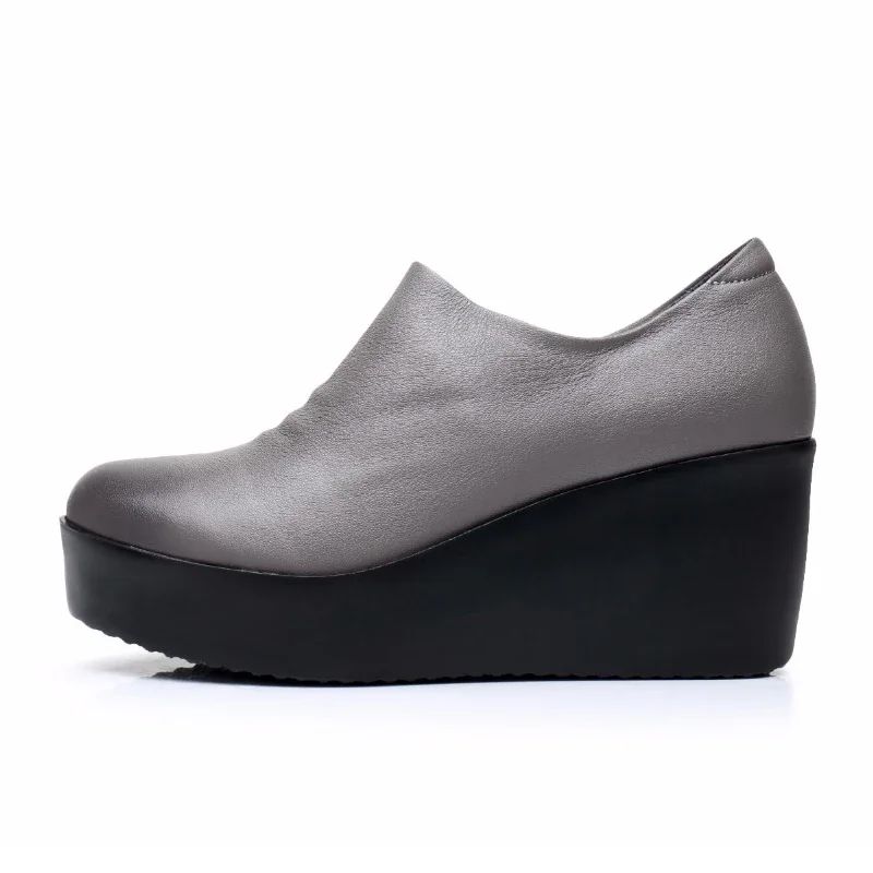 Julia Dames Platform Schoenen - Zwart
