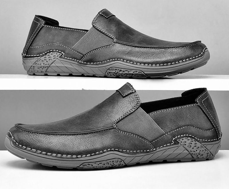 Julian Heren Loafers Schoenen - Grijs