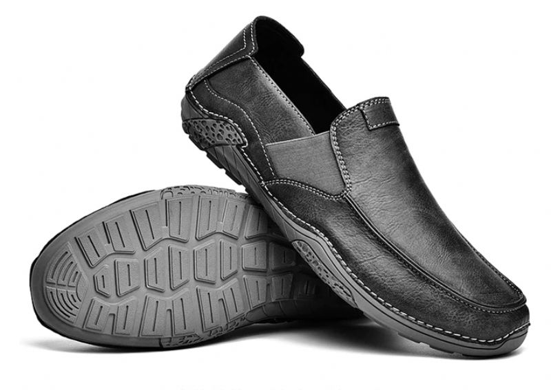 Julian Heren Loafers Schoenen - Grijs