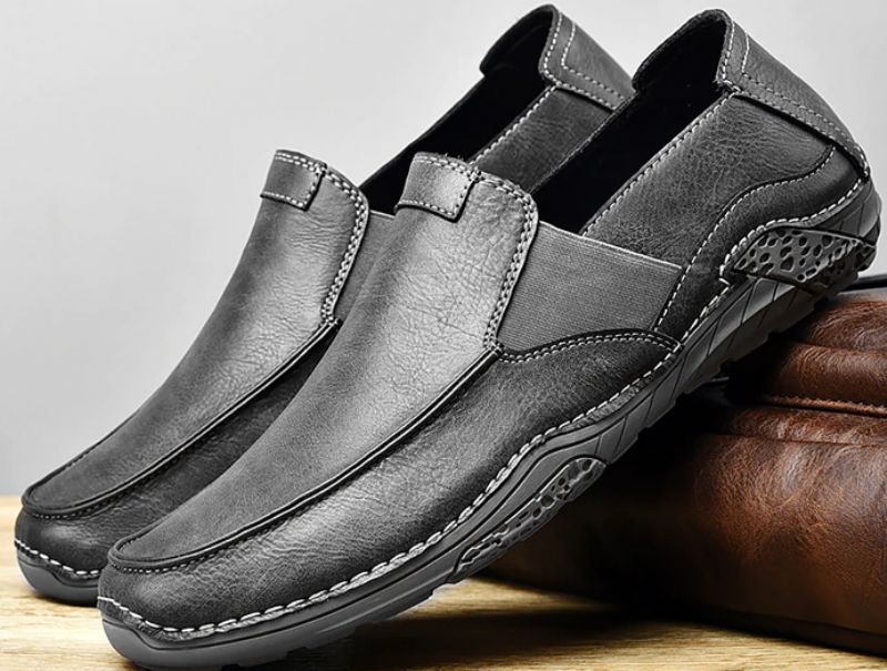 Julian Heren Loafers Schoenen - Grijs