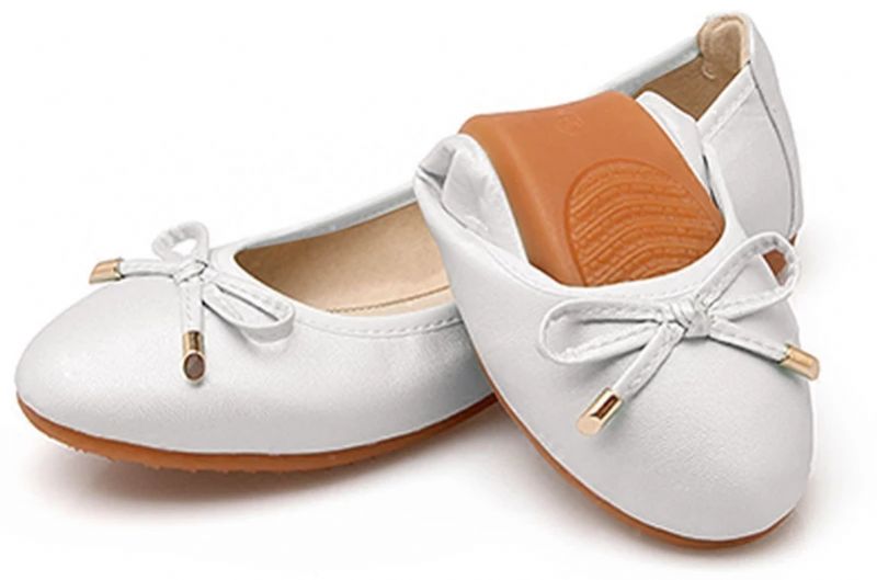 Julie Dames Platte Schoenen - Goud