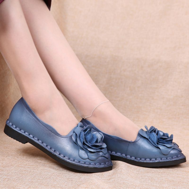 Julieta Dames Loafer Schoenen - Geel