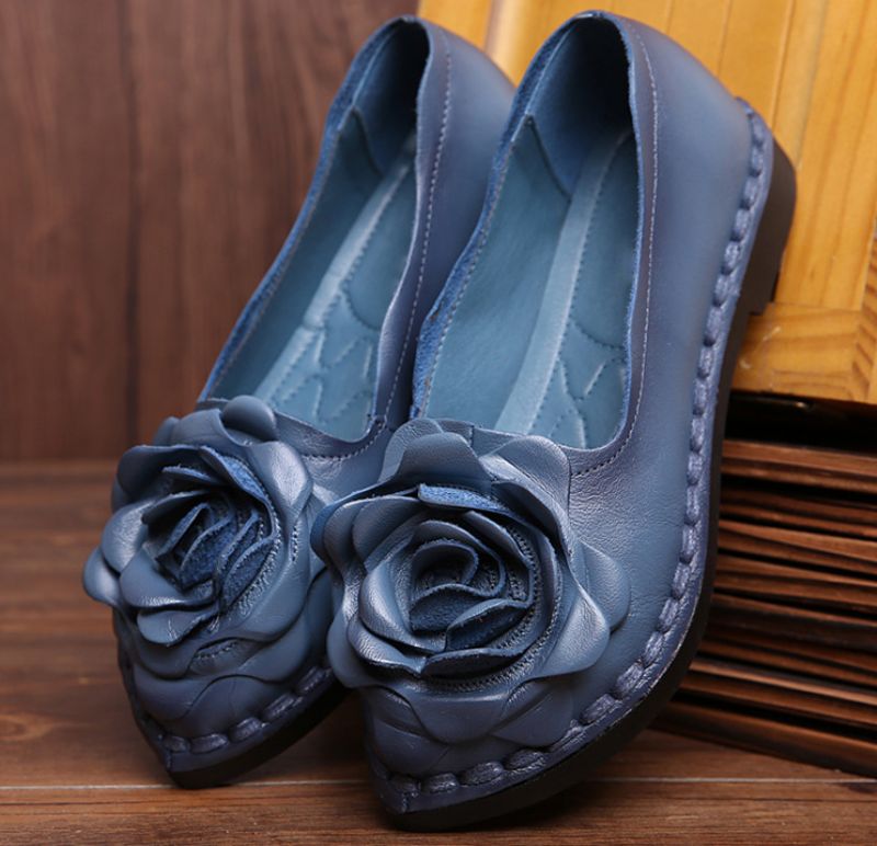 Julieta Dames Loafer Schoenen - Geel