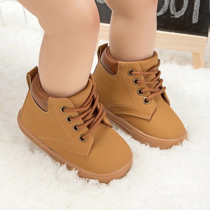 Jurgen Baby Jongens Casual Laarzen - Khaki