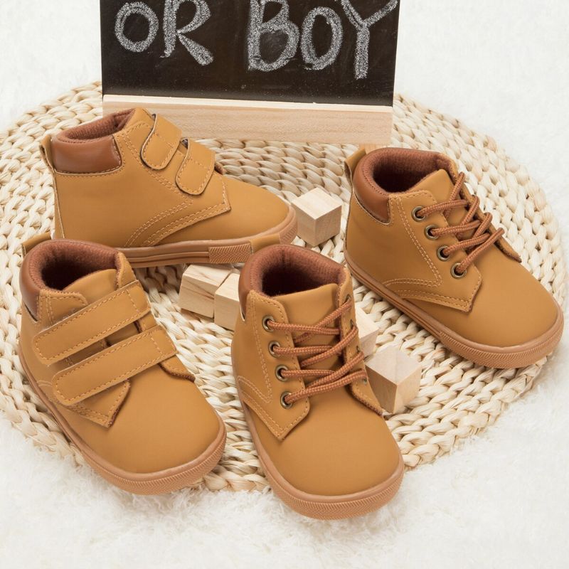 Jurgen Baby Jongens Casual Laarzen - Khaki