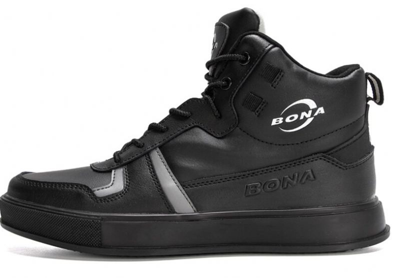 Jurgen Heren High Top Sneakers - Zwart