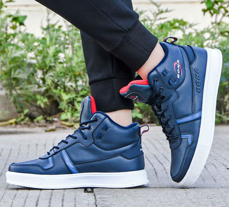 Jurgen Heren High Top Sneakers - Zwart