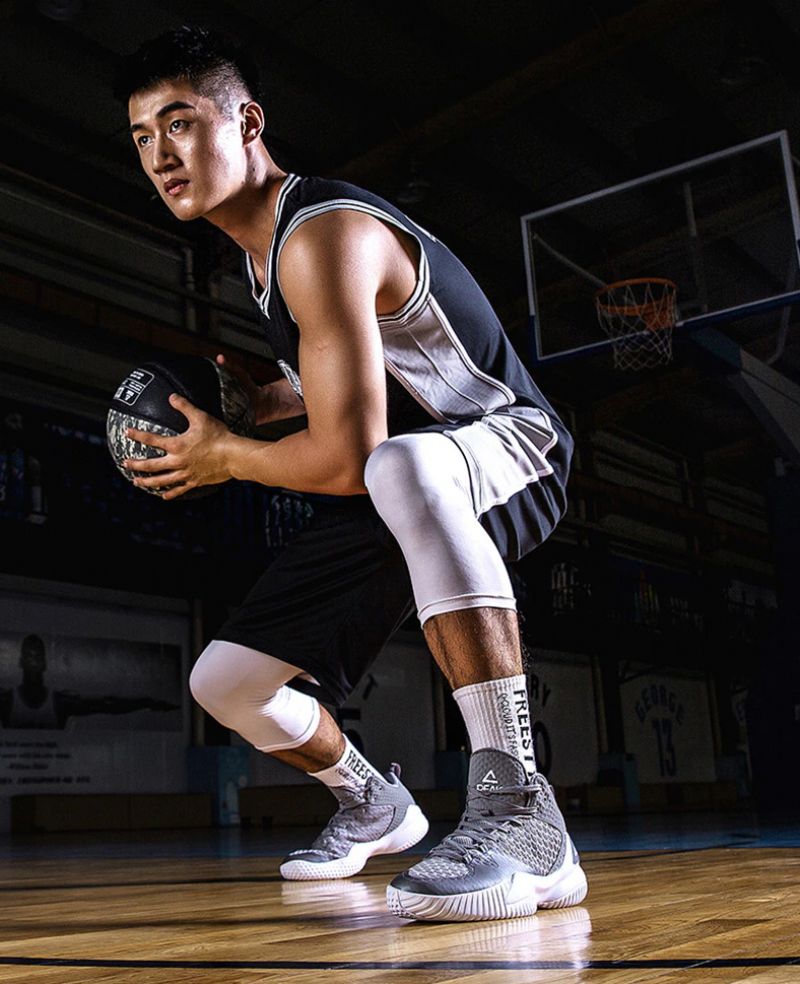 Jusuf Basketbal Sneaker - Grijs