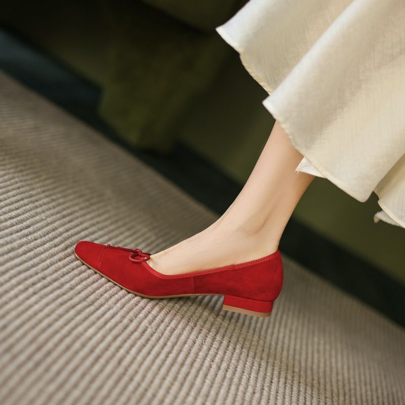 Kai Dames Casual Leren Pumps - Zwart