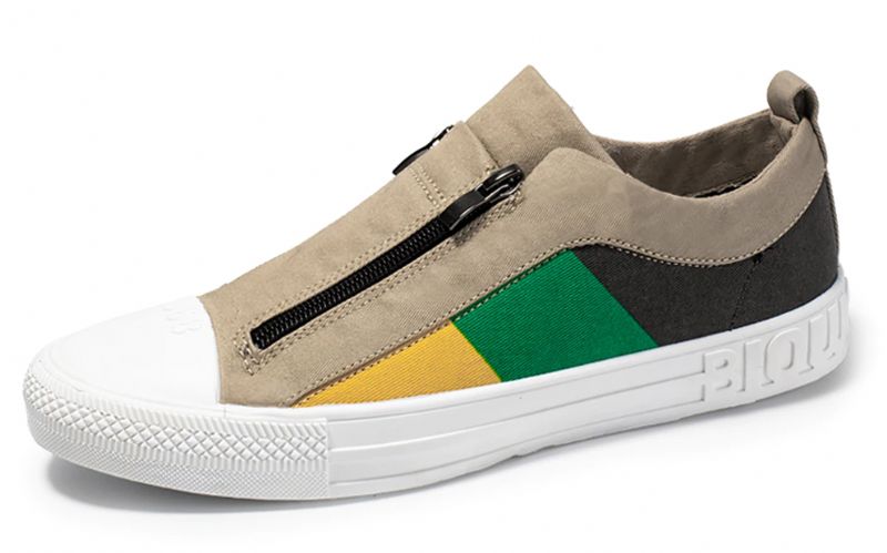 Kai Heren Loafers Casual Schoenen - Kaki