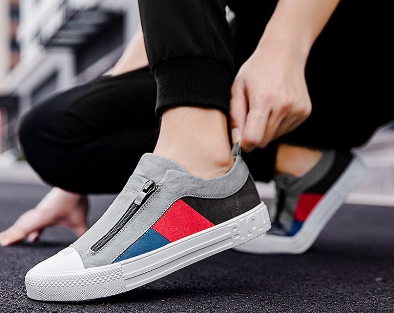 Kai Heren Loafers Casual Schoenen - Kaki