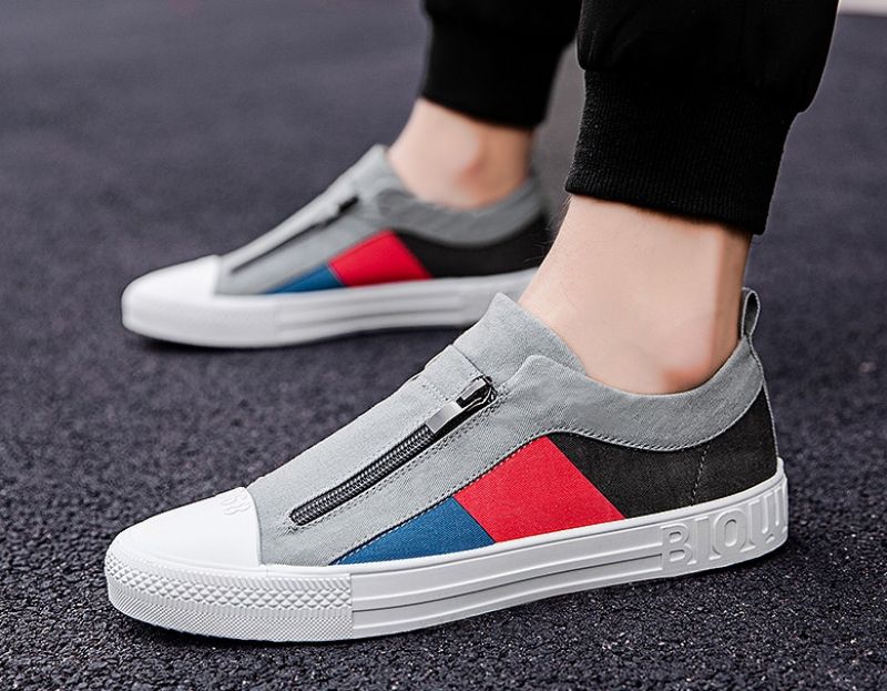 Kai Heren Loafers Casual Schoenen - Kaki