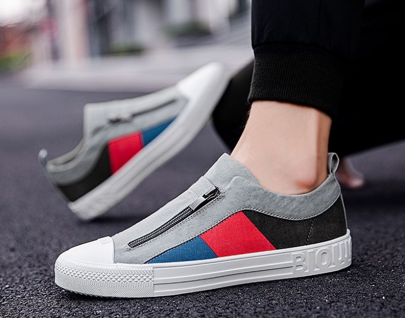 Kai Heren Loafers Casual Schoenen - Kaki