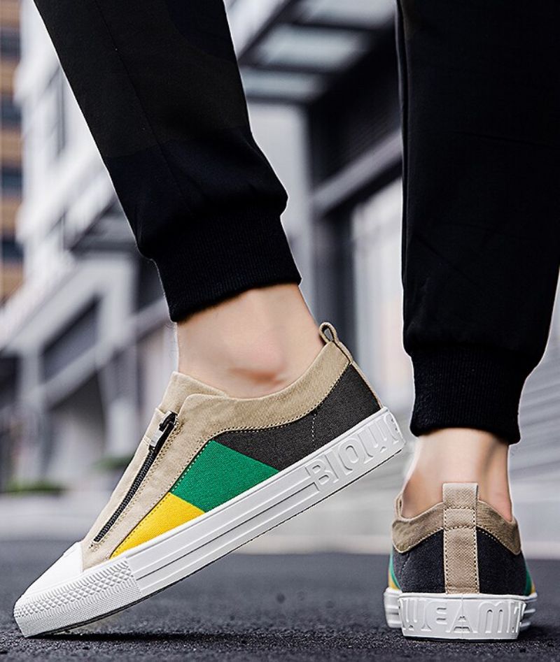 Kai Heren Loafers Casual Schoenen - Kaki