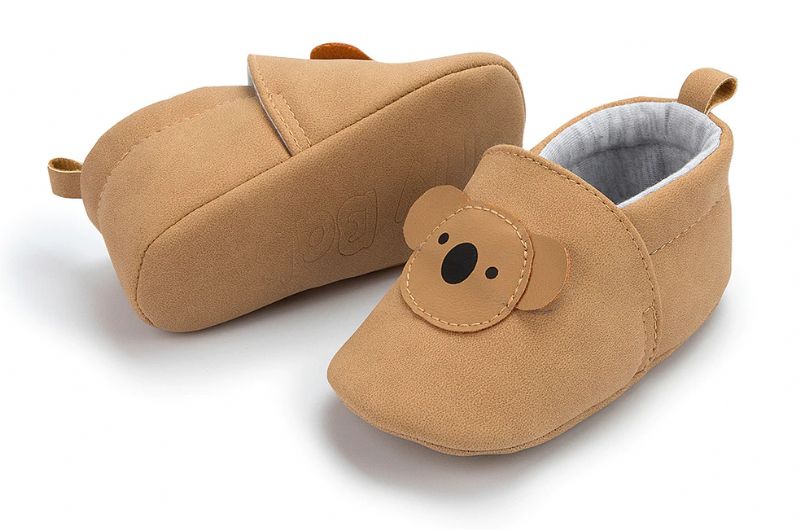 Kai Unisex Kinder Mocassin - Koffie