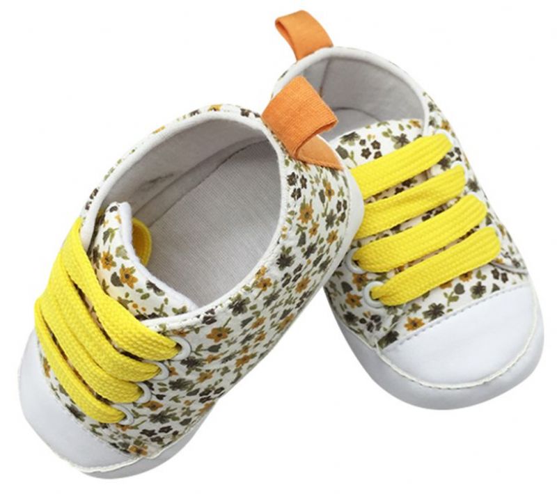 Kailin Baby Meisjes Casual Sneakers - Geel