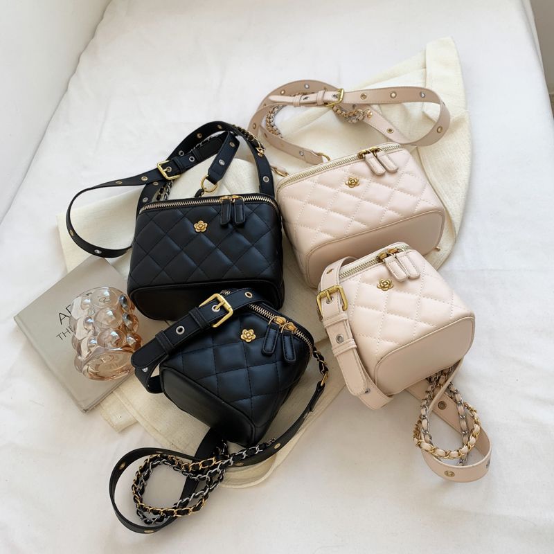 Kalan Dames Mini Box Handtas - Zwart Groot