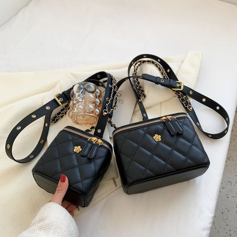 Kalan Dames Mini Box Handtas - Zwart Groot