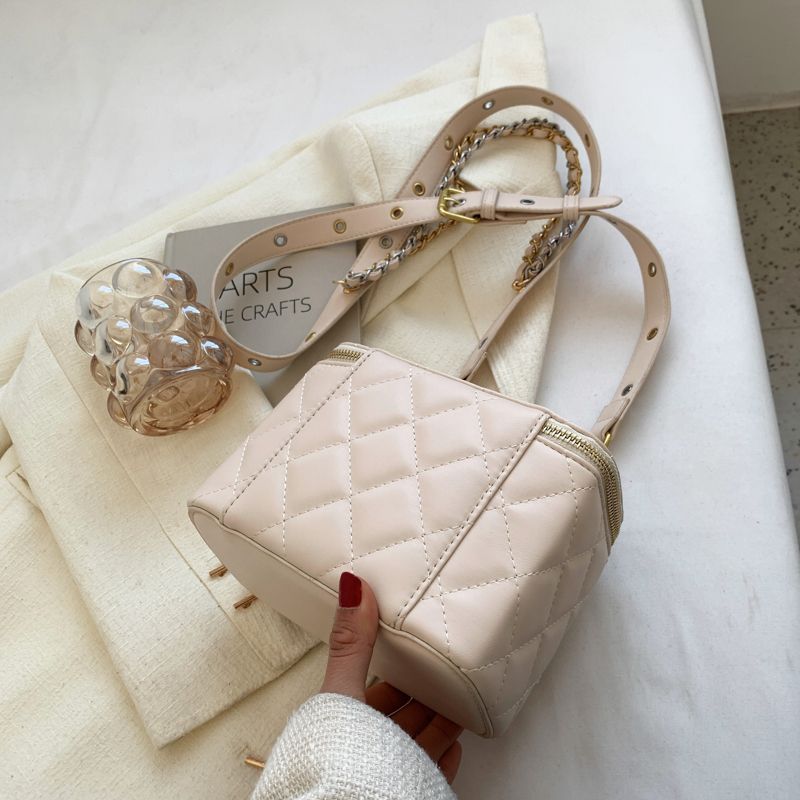 Kalan Dames Mini Box Handtas - Zwart Groot