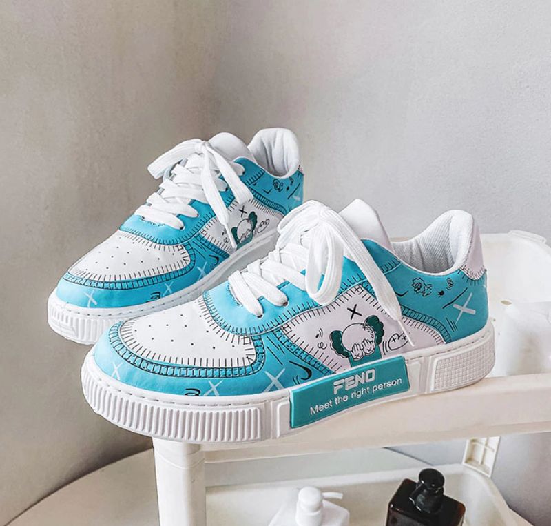 Kaleb Heren Casual Schoenen - Grijs