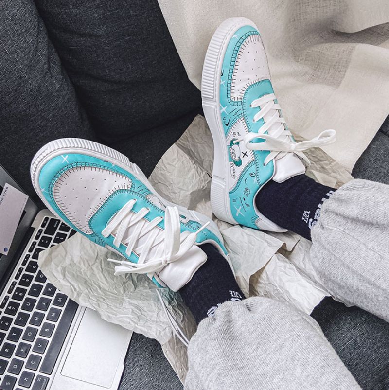 Kaleb Heren Casual Schoenen - Grijs
