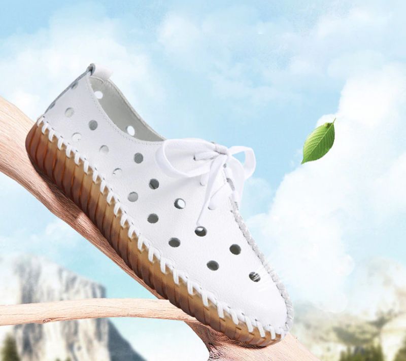 Kali Dames Loafer Schoenen - Wit