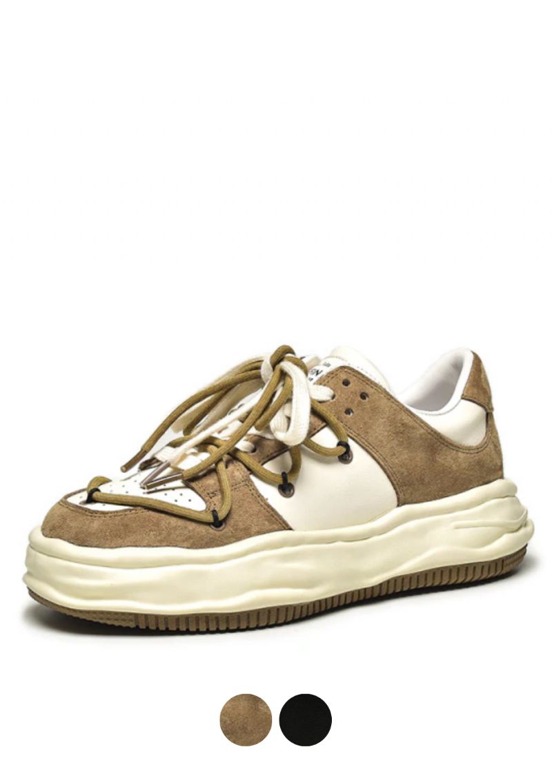 Kalie Dames Veter Platform Sneaker