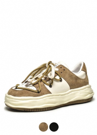Kalie Dames Veter Platform Sneaker